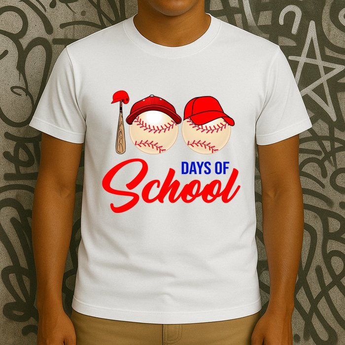 100 Days Of School Baseball T-Shirt