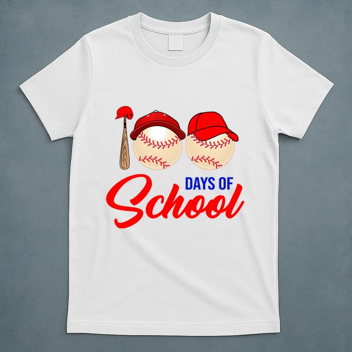 100 Days Of School Baseball T-Shirt