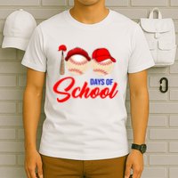 100 Days Of School Baseball T-Shirt