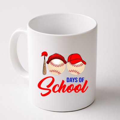 100 Days Of School Baseball Mug
