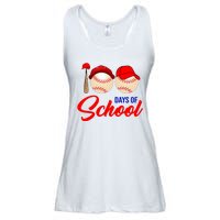 100 Days Of School Baseball Ladies Essential Flowy Tank