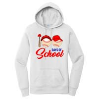 100 Days Of School Baseball Women's Pullover Hoodie