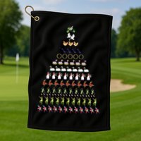 12 Days Of Christmas Essential Golf Towel