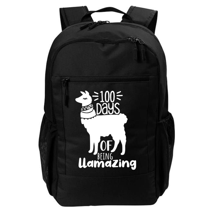 100 Days Of Being Llamazing 100 Days Of School Funny Llama Backpack