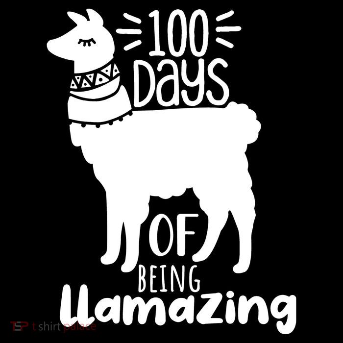 100 Days Of Being Llamazing 100 Days Of School Funny Llama Toddler Sweatshirt