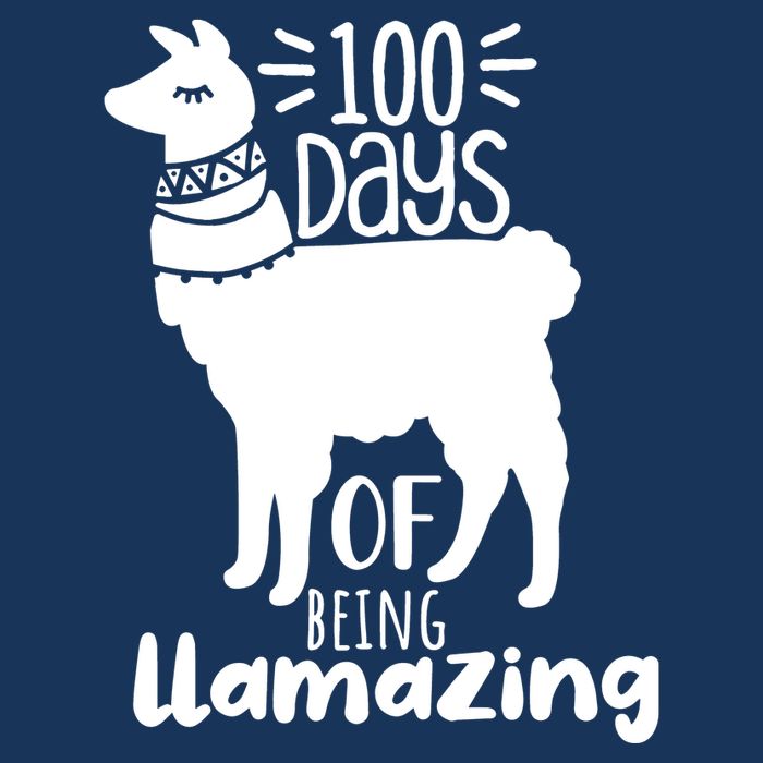 100 Days Of Being Llamazing 100 Days Of School Funny Llama Infant Baby Jersey Bodysuit