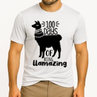 100 Days Of Being Llamazing 100 Days Of School Funny Llama Performance Shirt