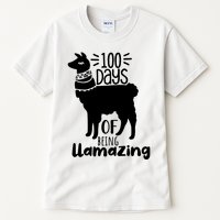 100 Days Of Being Llamazing 100 Days Of School Funny Llama Tall T-Shirt