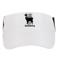 100 Days Of Being Llamazing 100 Days Of School Funny Llama Adult Drive Performance Visor