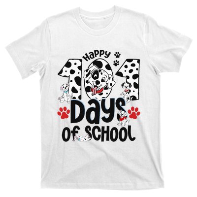 100 Days Of School Dalmatian Dog 100th Day Of School T-Shirt