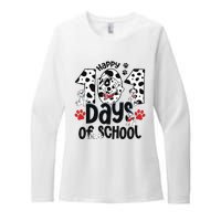 100 Days Of School Dalmatian Dog 100th Day Of School Womens CVC Long Sleeve Shirt