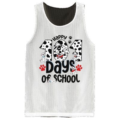 100 Days Of School Dalmatian Dog 100th Day Of School Mesh Reversible Basketball Jersey Tank