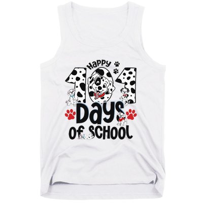 100 Days Of School Dalmatian Dog 100th Day Of School Tank Top