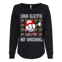 100 Days Of School 100th Day Baseball Teacher Womens California Wash Sweatshirt