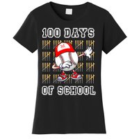 100 Days Of School 100th Day Baseball Teacher Women's T-Shirt