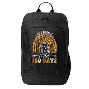 100 Days Of School Teacher 100th Day Of School Rainbow City Backpack