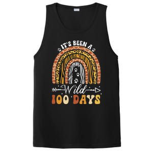 100 Days Of School Teacher 100th Day Of School Rainbow PosiCharge Competitor Tank