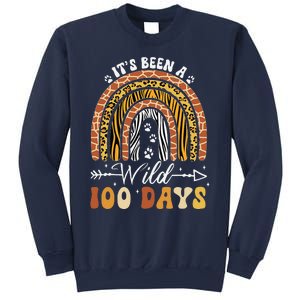 100 Days Of School Teacher 100th Day Of School Rainbow Sweatshirt