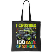 100 Days Of School Monster Truck 100th Day Of School Tote Bag