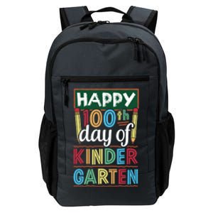 100Th Day Of Kindergarten One Hundred Days Pre School Gift Daily Commute Backpack