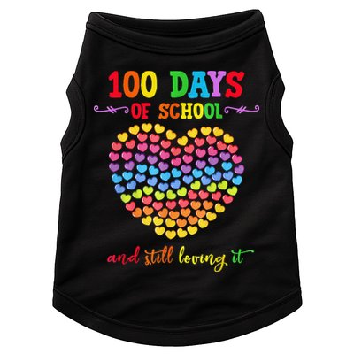 100 Days Of School Celebrate 100th Day Of School Doggie Tank