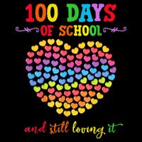 100 Days Of School Celebrate 100th Day Of School Cooling Performance Crew T-Shirt