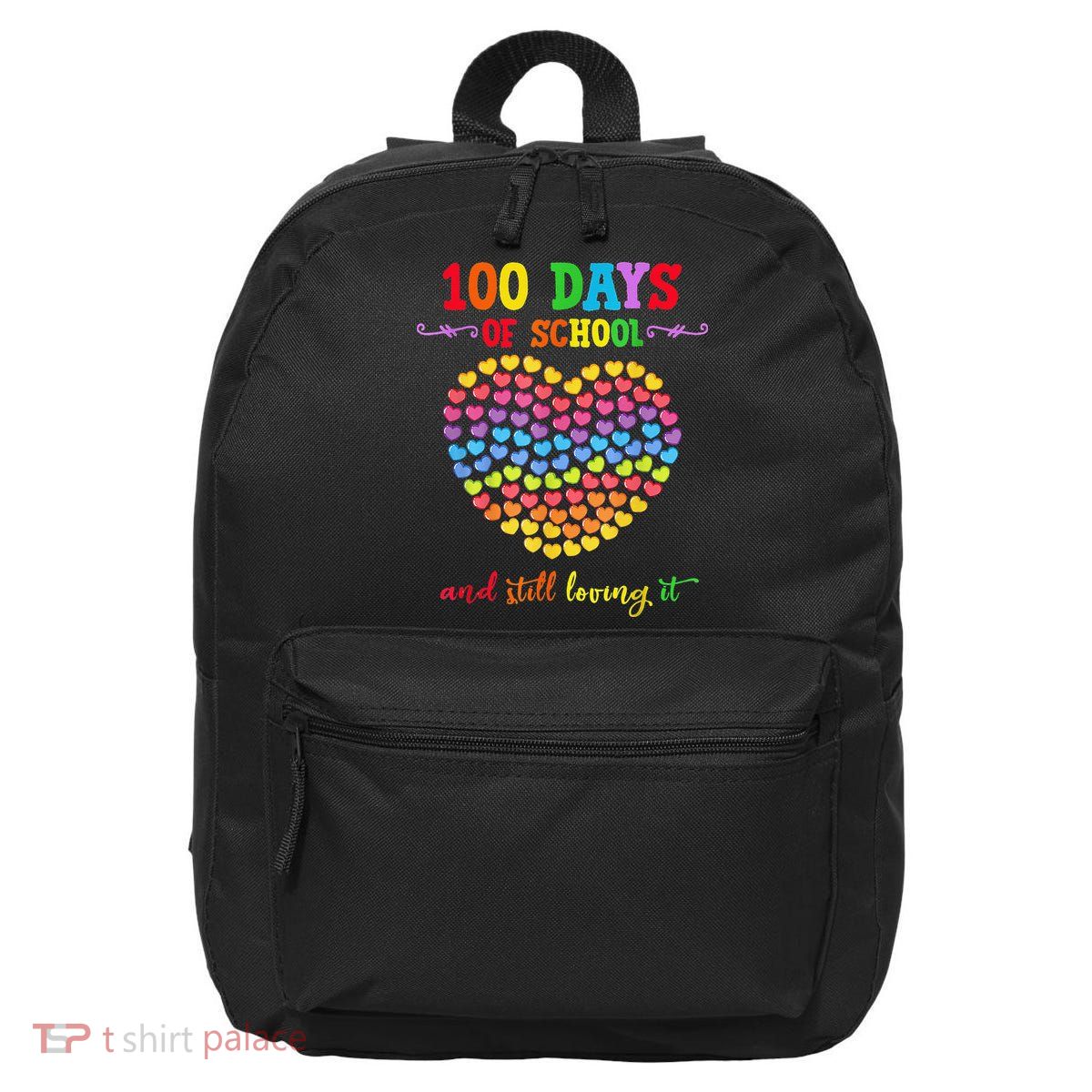 100 Days Of School Celebrate 100th Day Of School 16 in Basic Backpack