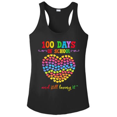 100 Days Of School Celebrate 100th Day Of School Ladies PosiCharge Competitor Racerback Tank