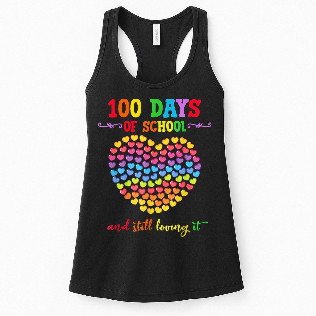 100 Days Of School Celebrate 100th Day Of School Womens Tank Top