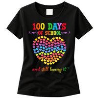100 Days Of School Celebrate 100th Day Of School Womens T-Shirt