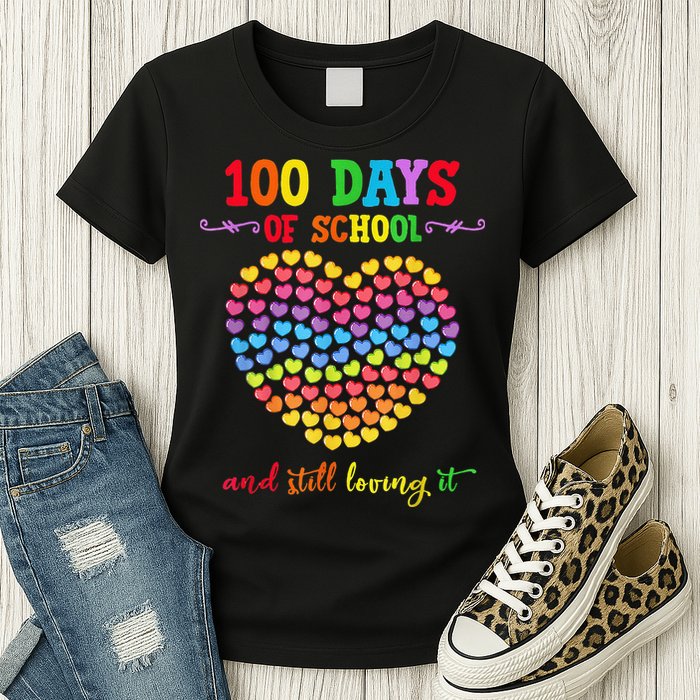 100 Days Of School Celebrate 100th Day Of School Womens T-Shirt