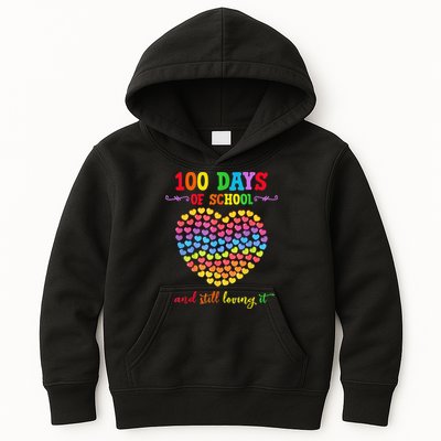 100 Days Of School Celebrate 100th Day Of School Kids Hoodie