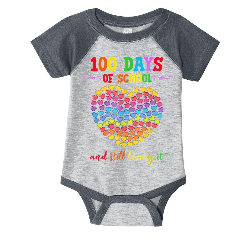 100 Days Of School Celebrate 100th Day Of School Infant Baby Jersey Bodysuit