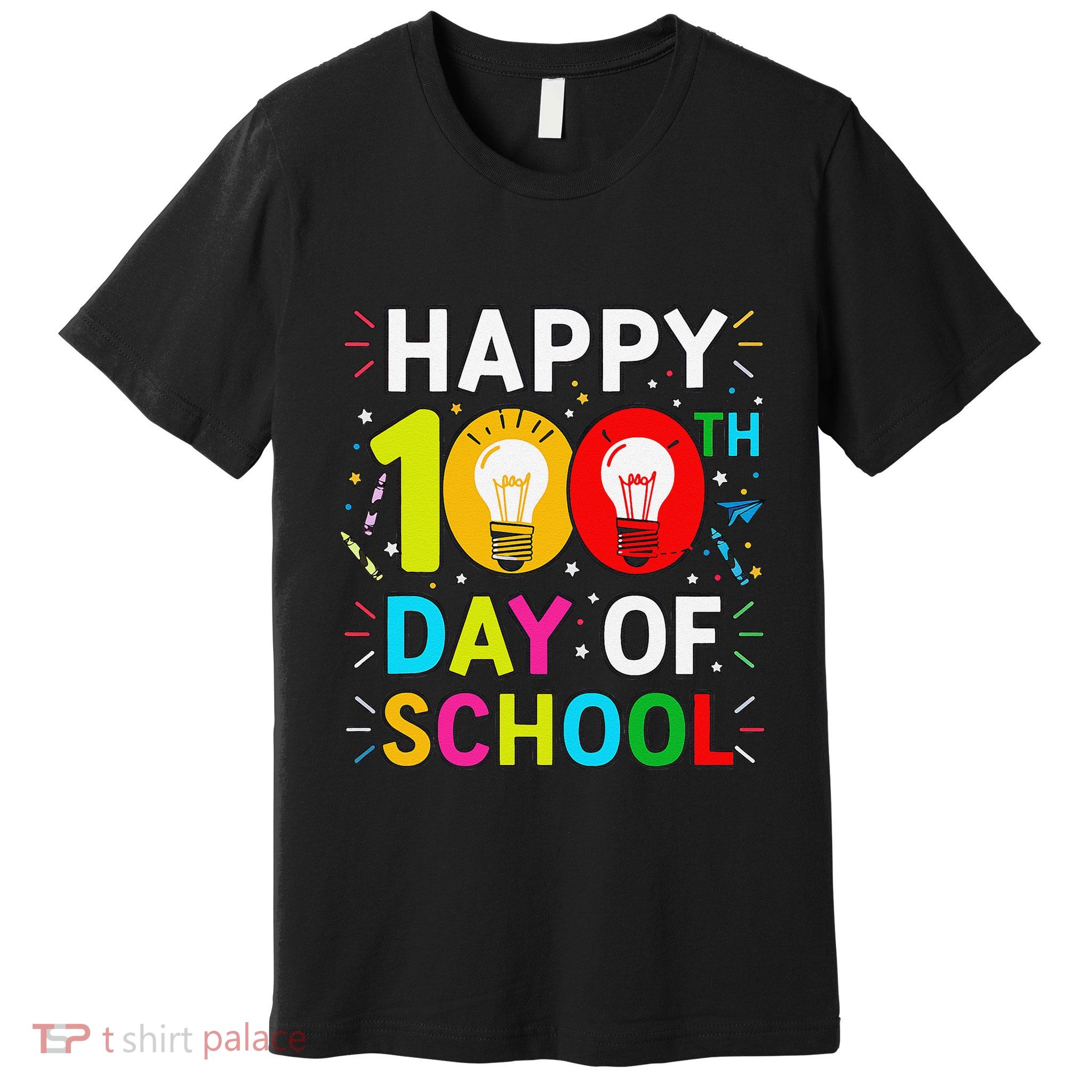 100 Days Of School Costume Teacher Student 100th Day Premium T-Shirt