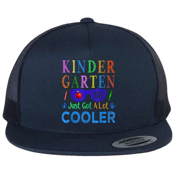 1st Day Of Kindergarten Back To School Boy Girl Kids Flat Bill Trucker Hat