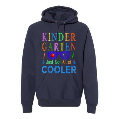 1st Day Of Kindergarten Back To School Boy Girl Kids Premium Hoodie