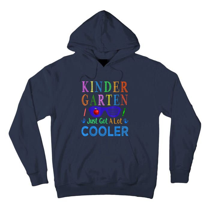 1st Day Of Kindergarten Back To School Boy Girl Kids Tall Hoodie