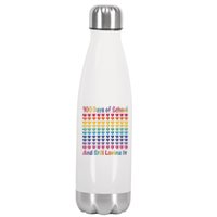 100 Days Of School And Still Loving It Stainless Steel Insulated Water Bottle