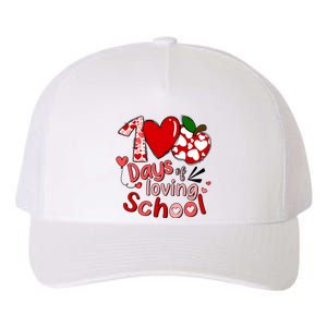 100 Days Of Loving School Groovy Cute Teacher Valentine Yupoong Adult 5-Panel Trucker Hat