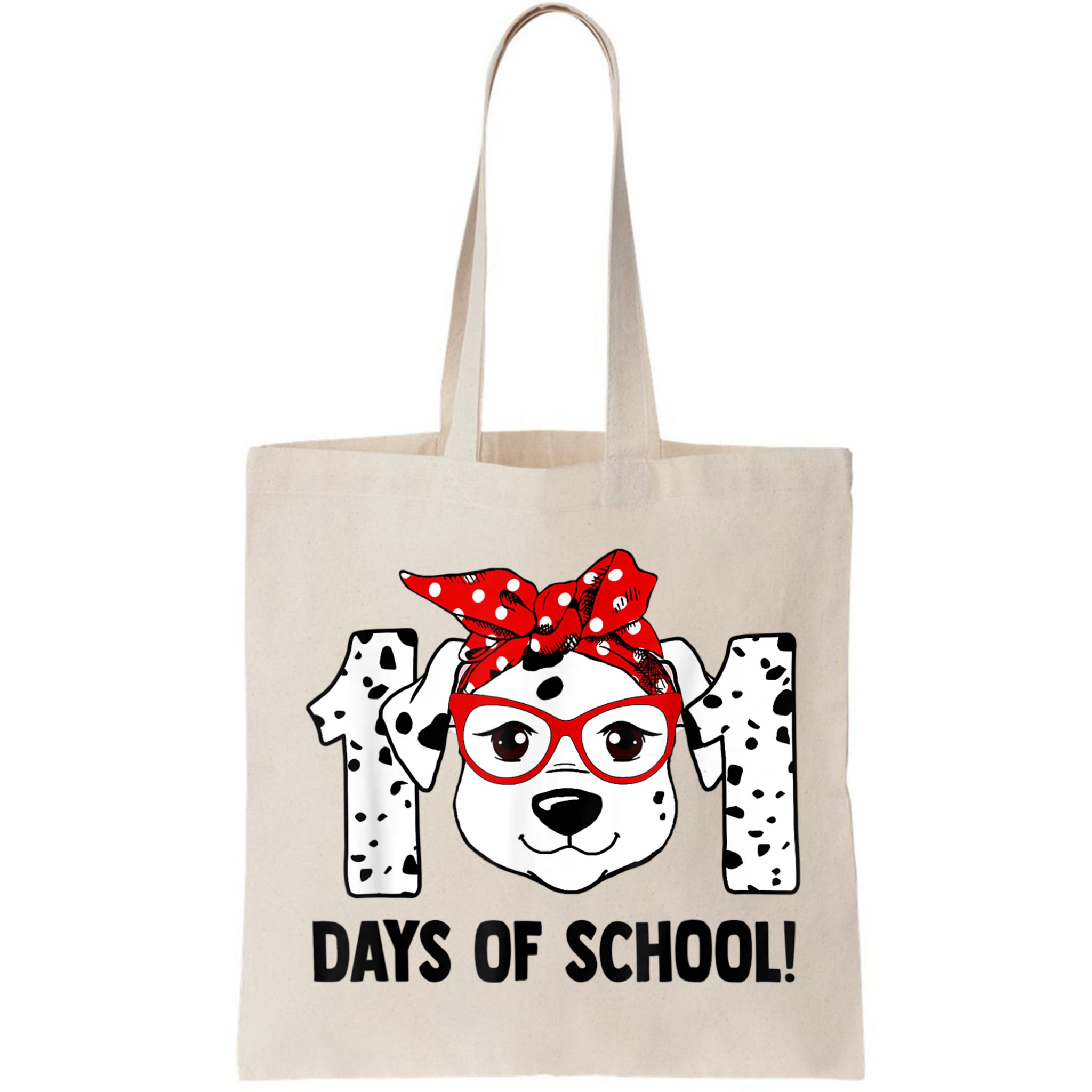 101 Days Of School Dalmatian Dog Teachers Kids Gift Bag
