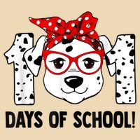 101 Days Of School Dalmatian Dog Teachers Kids Gift Bag