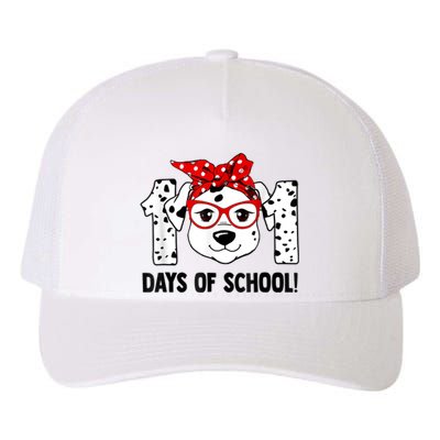 101 Days Of School Dalmatian Dog Teachers Kids Gift Yupoong Adult 5-Panel Trucker Hat