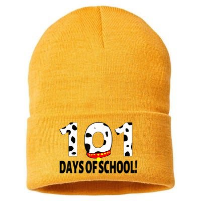 101 Days Of School Dalmatian Dog Sustainable Knit Beanie