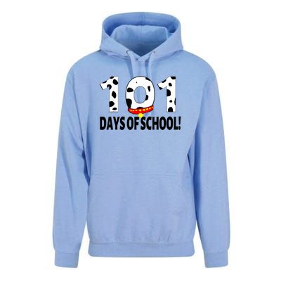 101 Days Of School Dalmatian Dog Unisex Surf Hoodie