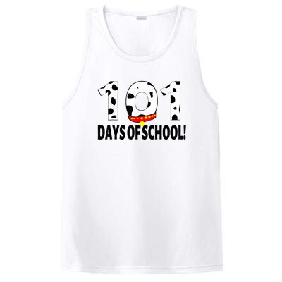 101 Days Of School Dalmatian Dog PosiCharge Competitor Tank