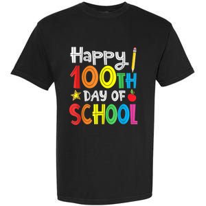 100th Day Of School A Gift For Teachers Kids Child Happy 100 Days Garment-Dyed Heavyweight T-Shirt