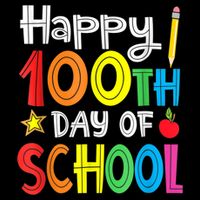 100th Day Of School A Gift For Teachers Kids Child Happy 100 Days Drawstring Bag