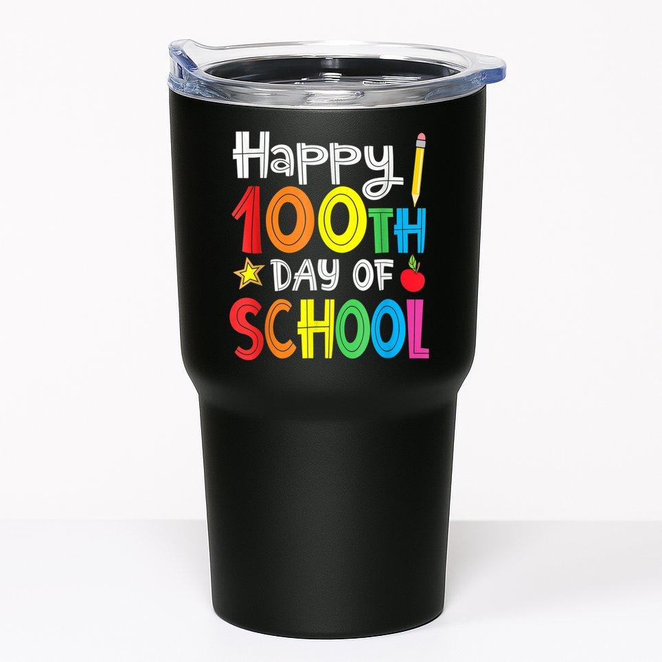 100th Day Of School A Gift For Teachers Kids Child Happy 100 Days Tumbler