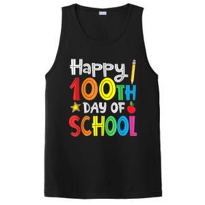 100th Day Of School A Gift For Teachers Kids Child Happy 100 Days PosiCharge Competitor Tank