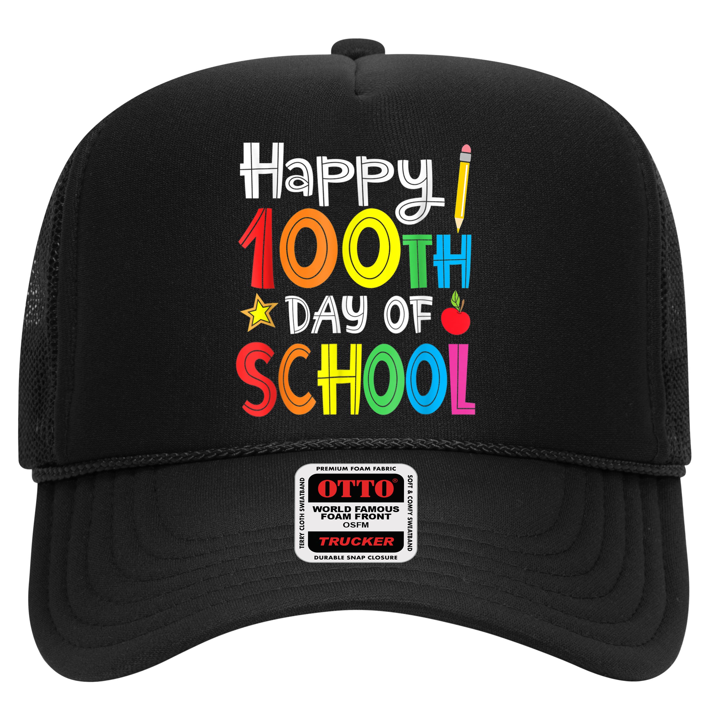 100th Day Of School A Gift For Teachers Kids Child Happy 100 Days Hat